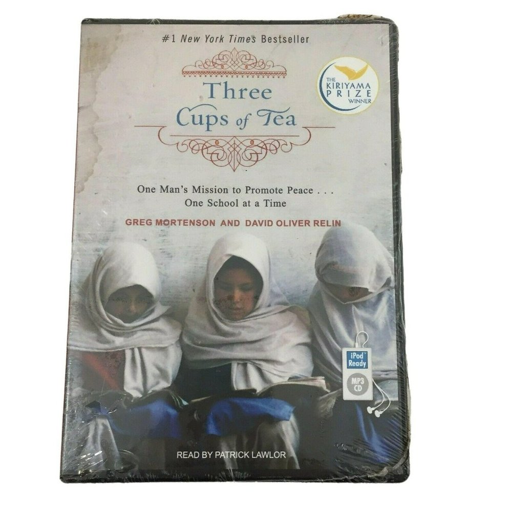NEW Three Cups of Tea By Greg Mortenson David Oliver Relin Unabridged Audiobook